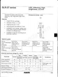 SLR-37VC3F Datasheet Cover