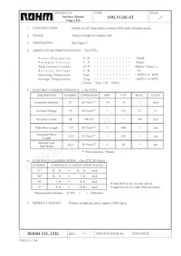 SML512BC4TT86 Datasheet Cover