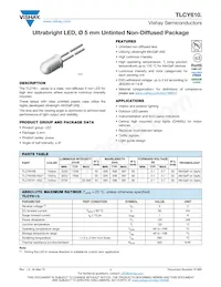 TLCY6100 Datasheet Cover