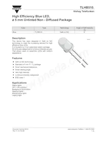 TLHB5101 Datasheet Cover