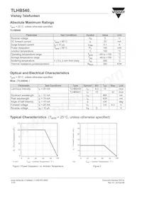 TLHB5401 Datasheet Pagina 2