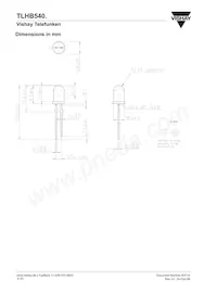 TLHB5401 Datasheet Pagina 4