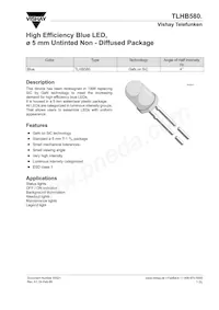 TLHB5801 Datasheet Cover