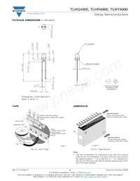 TLHR4900 Datasheet Pagina 6