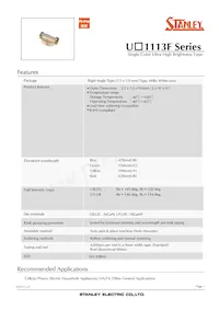 UR1113F-TR Datasheet Cover