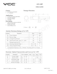 VAOL-5LDE2 Datasheet Cover