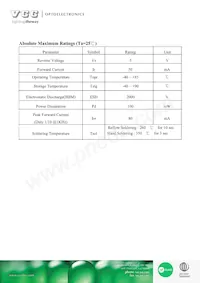 VAOL-S2GT4 Datasheet Page 2