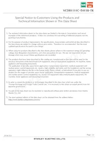 VCDB1111C-5AY3B-TR Datasheet Page 22