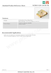 VCDB1112H-5AY3B-TR Datasheet Copertura