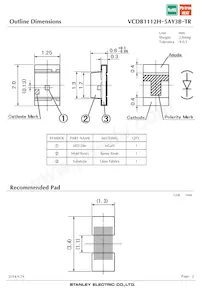 VCDB1112H-5AY3B-TR Datasheet Page 2