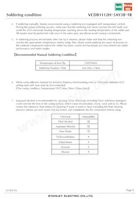 VCDB1112H-5AY3B-TR 데이터 시트 페이지 9