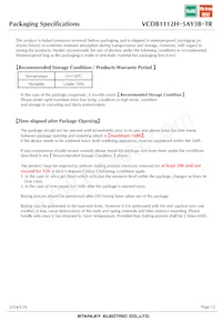 VCDB1112H-5AY3B-TR Datasheet Pagina 12