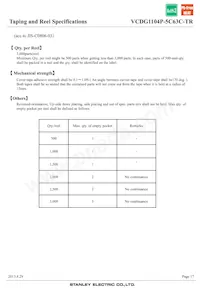 VCDG1104P-5C63C-TR Datasheet Page 17