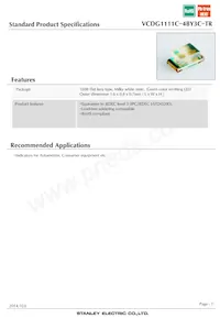 VCDG1111C-4BY3C-TR Datenblatt Cover