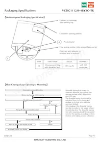 VCDG1112H-4BY3C-TR Datasheet Page 13