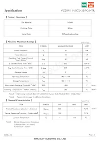 VCDW1141CX-3B7C8-TR Datasheet Page 3