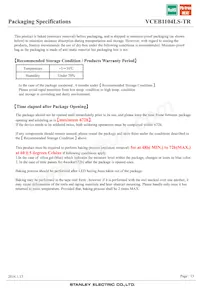 VCEB1104LS-TR Datenblatt Seite 13