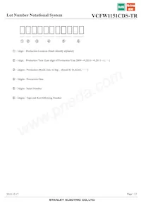 VCFW1151CDS-TR Datasheet Page 22