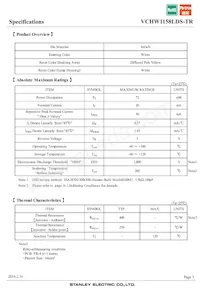 VCHW1158LDS-TR Datasheet Page 3