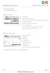 VFHA1111C-3BZ2C-TR Datasheet Pagina 14