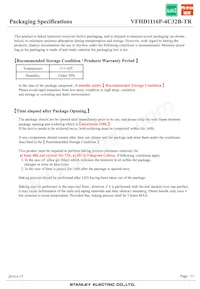 VFHD1116P-4C32B-TR Datasheet Pagina 11