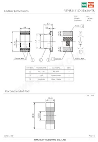 VFHR1111C-3BY2A-TR Datasheet Page 2