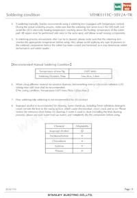 VFHR1111C-3BY2A-TR Datasheet Page 9