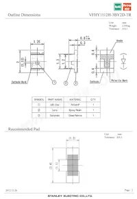 VFHY1112H-3BY2D-TR Datasheet Page 2