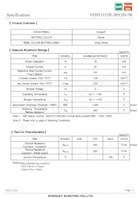 VFHY1112H-3BY2D-TR數據表 頁面 3