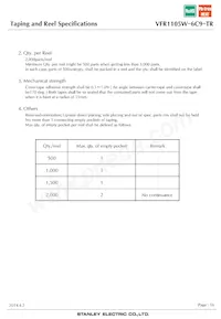 VFR1105W-6C9-TR Datenblatt Seite 16