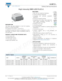 VLMF31R1S2-GS18 Datasheet Cover