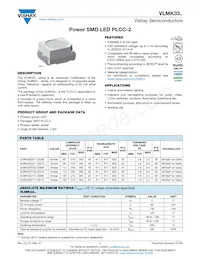 VLMK33R2T2-2-GS08 Datasheet Cover