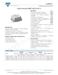 VLMR31R2T1-34-GS18 Datasheet Cover