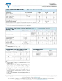 VLMS31J2L1-GS18 Datasheet Page 2