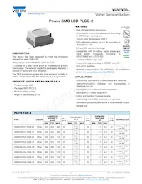 VLMW33T2U2-5K8L-18 Datasheet Cover