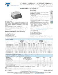 VLMY334BACB-GS18 Datasheet Cover