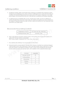VSTW1154LDS-E-TR Datasheet Page 11