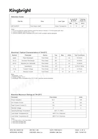 WP132XPGT Datasheet Page 2