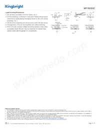 WP1503SGC Datasheet Pagina 5