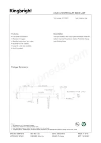 WP383IDT Datasheet Cover