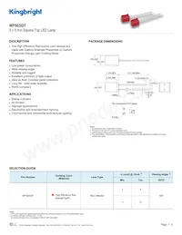 WP503IDT Datasheet Cover