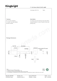 WP57YYD 데이터 시트 표지