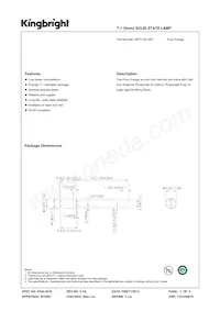 WP710A10NT Datasheet Cover
