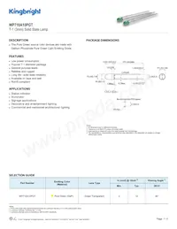 WP710A10PGT Datenblatt Cover