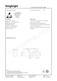 WP7113PBC/A Datasheet Cover