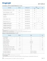 WP7113SRC/J4 Datasheet Page 2