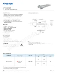 WP7113SURC/E Datasheet Copertura