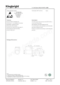 WP7113VGC/A Datasheet Cover