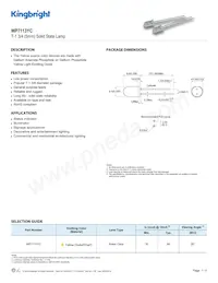 WP7113YC Datenblatt Cover