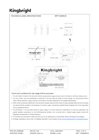 WP7143SRC/D Datasheet Page 4